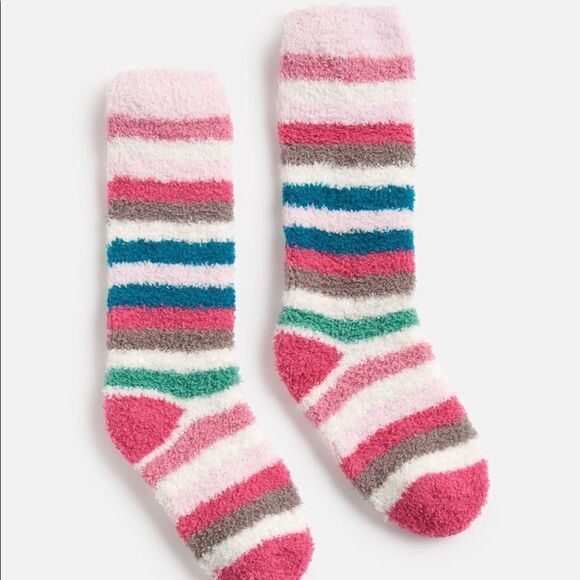 New Joules FLUFFY SOCKS - Picture 3 of 7